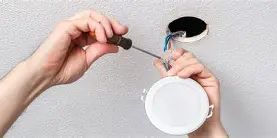 Installazione faretti