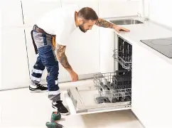 Installazione lavastoviglie